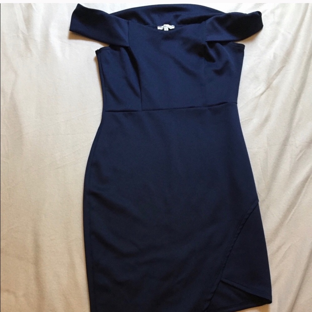 Asymmetrical Bandage Dress